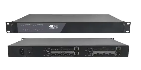 MIEN 16-channel H.265 4K HDMI IPTV encoder professional rack 2025