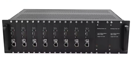 URayTech UHSE265-8S-4K 16-channel hybrid SDI HDMI IPTV encoder 2025